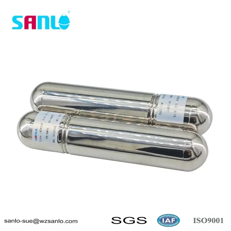 Bola flutuante com aba magnética SUS316L 45*220